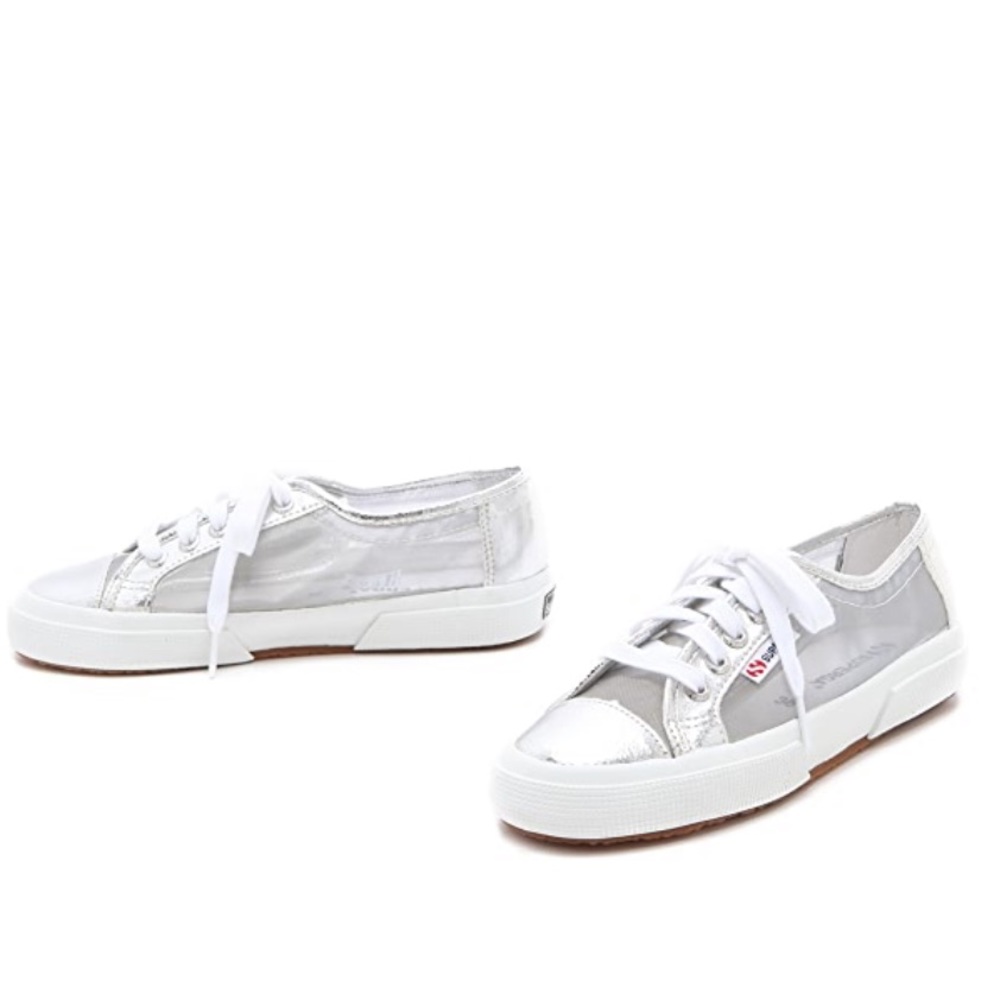 SUPERGA METALLIC MESH SNEAKERS - Picture 2 of 7